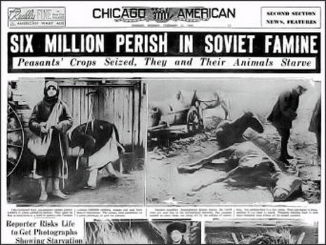 holodomor stalin famine genocide 1932 ukrainian victims ukraine holocaust death russian newspaper terror many jewish russia killed kulaks forced 1933